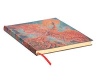 Bird of Happiness- Firebird (Birds of Happiness) Hardback Journal (Elastic Band Closure)