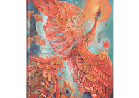 Bird of Happiness- Firebird (Birds of Happiness) Hardback Journal (Elastic Band Closure)