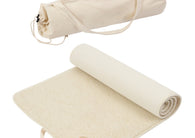 Yogaset with a merino wool Yogamat and matching carryingbag