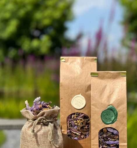Blauwe lotus thee - Gedroogde en fijngemalen Blauwe Lotus blaadjes -Kruidenthee - Herbal Tea - Nymphaea Cearulea